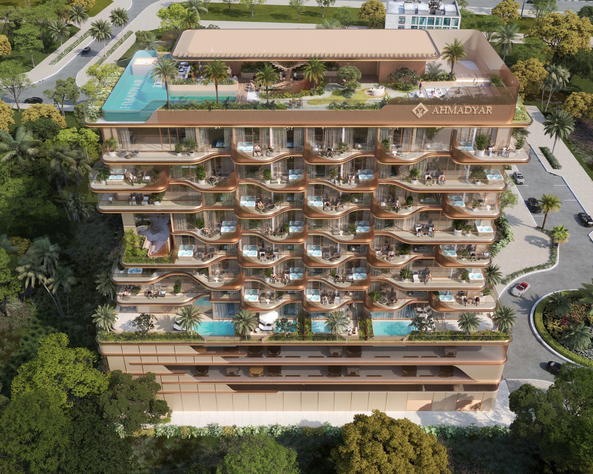 Vestoria Bay Residence architecture exterior view 02
