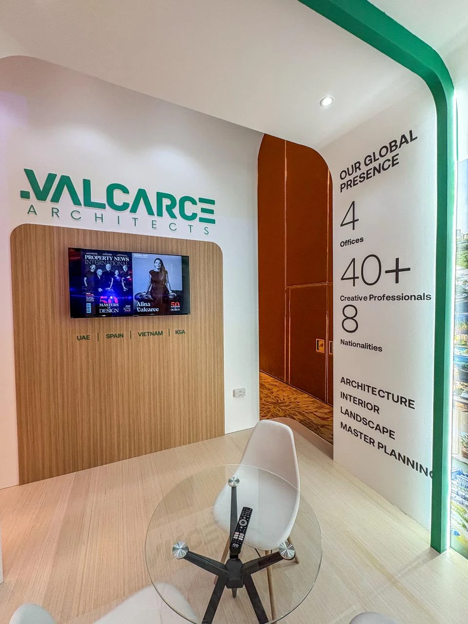 Valcarce Architects booth at Hospitality Network, view 4