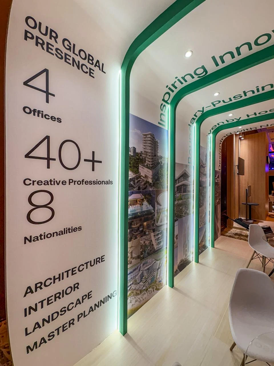 Valcarce Architects booth at Hospitality Network, view 5