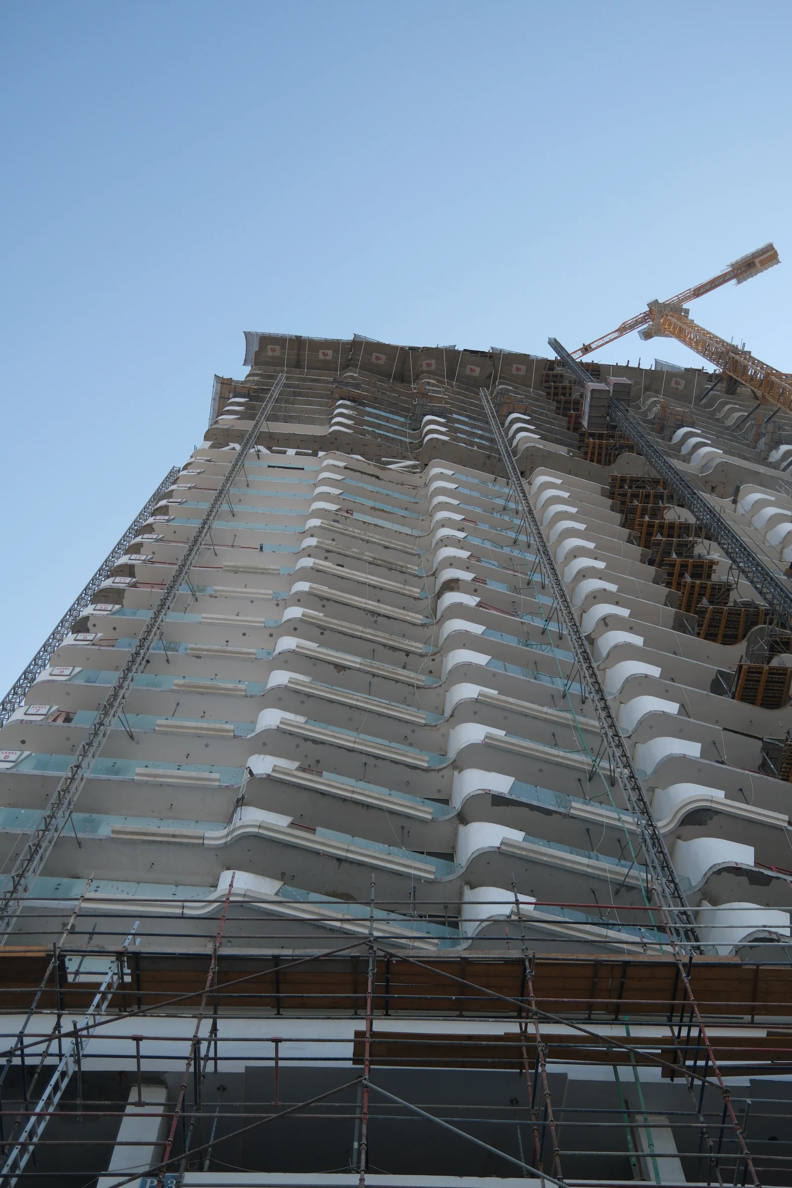 Cove Living construction progress, view 2