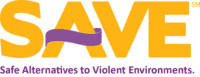 SAVE, Safe Alternatives to Violent Environments, logo