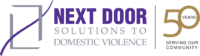 Next Door Solutions to Domestic Violence 50 years logo