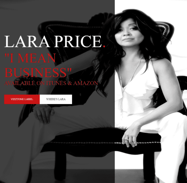 Lara Price "I Mean Business" album promotion