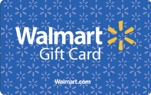 Walmart gift card