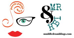 Poetic Pinup and muddledramblings.com logos