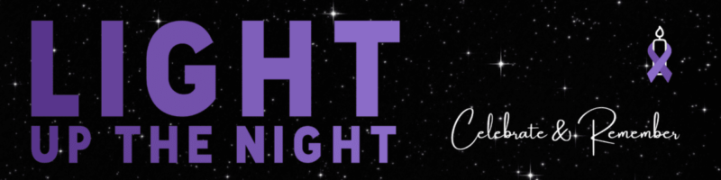 Light Up the Night: Celebrate and Remember banner