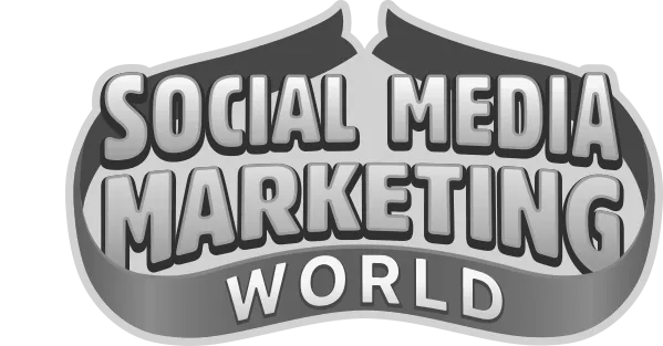social media marketing world logo