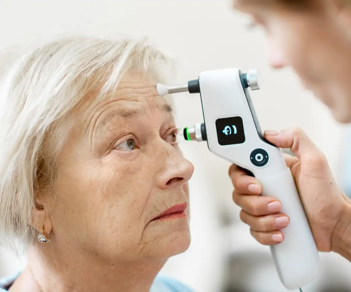 Inside a Netra Eye Institute clinic