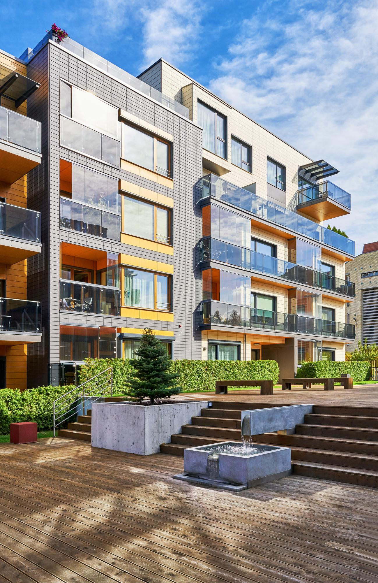 Modern apartment community investment