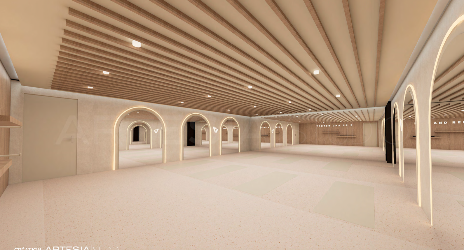 Studio Biking immersif LEVEL Thonon-les-Bains
