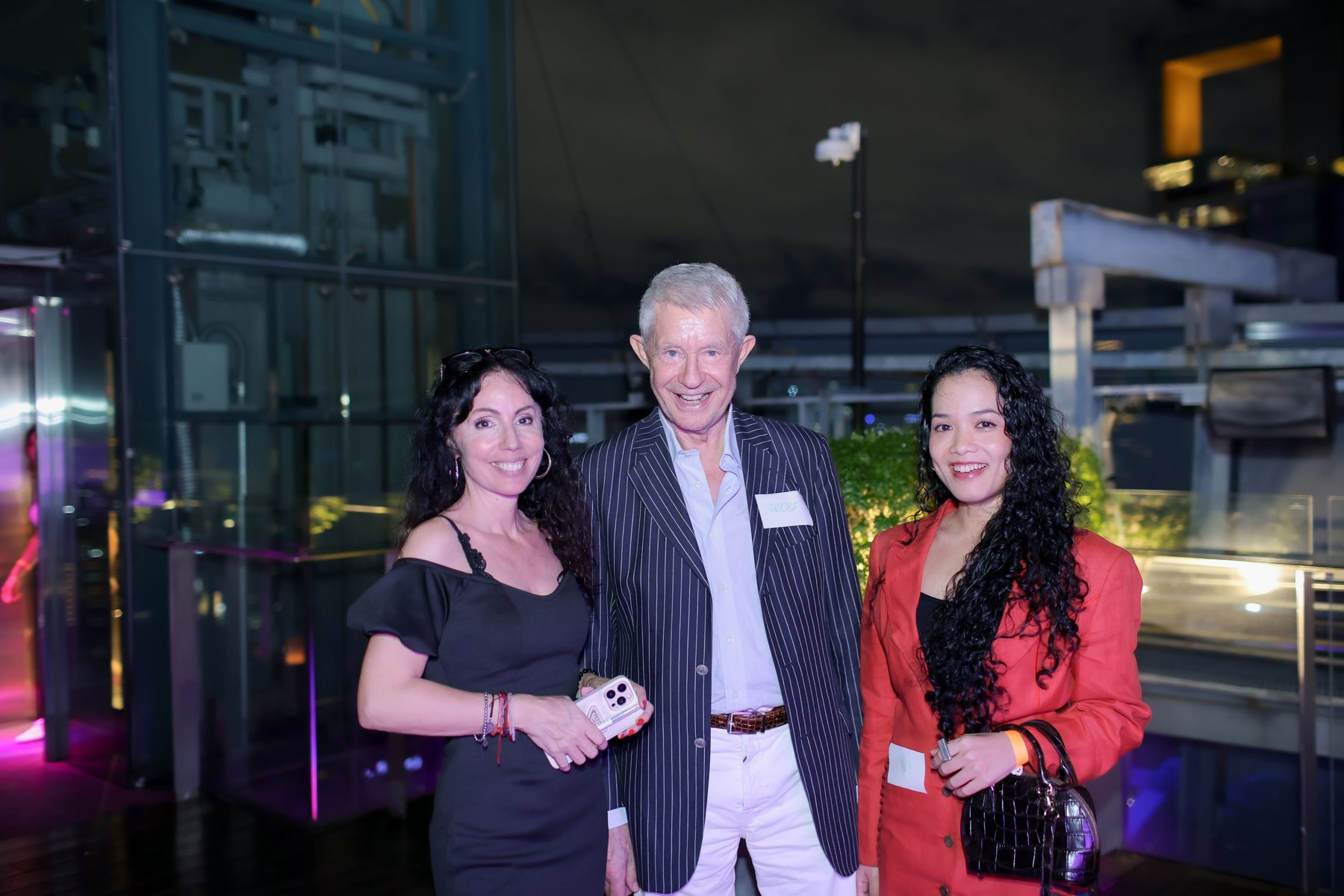 Faces from the evening at a previous SPARK event in Bangkok