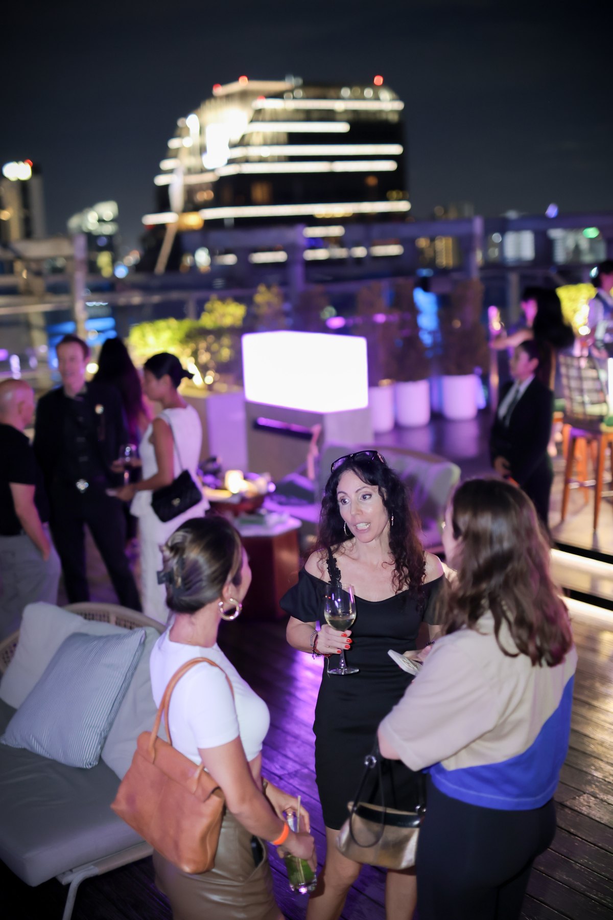 A table above Bangkok at a previous SPARK event in Bangkok