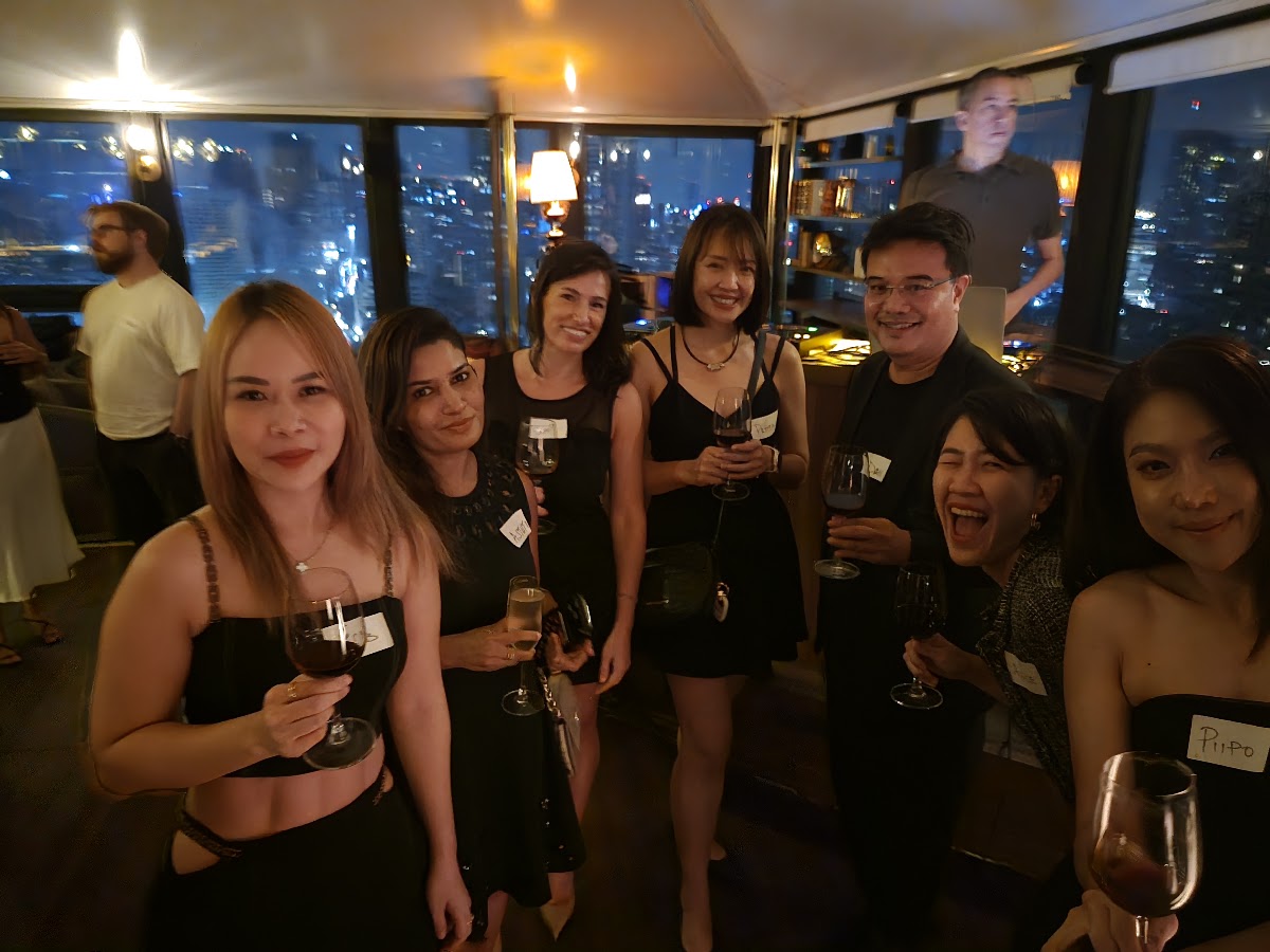 SPARK members at an Elevated Connections evening at Amber