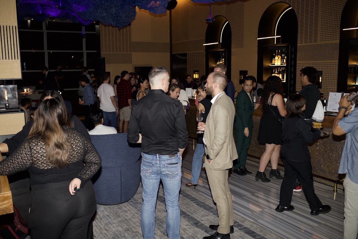 Guests at the SPARK launch party