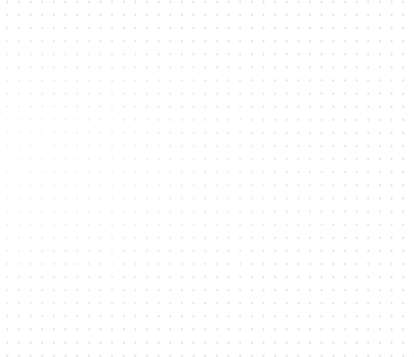 Pattern of small gray squares fading from left to right on black background.