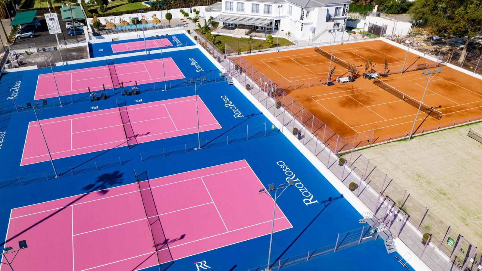 Pickleball player in Southern Spain