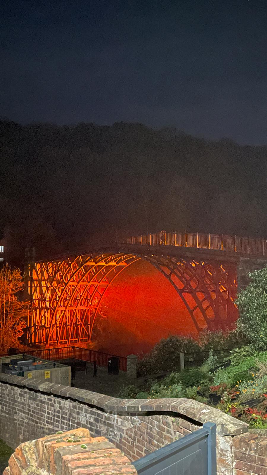 The Iron Bridge at Ironbridge Gorge World Heritage Site