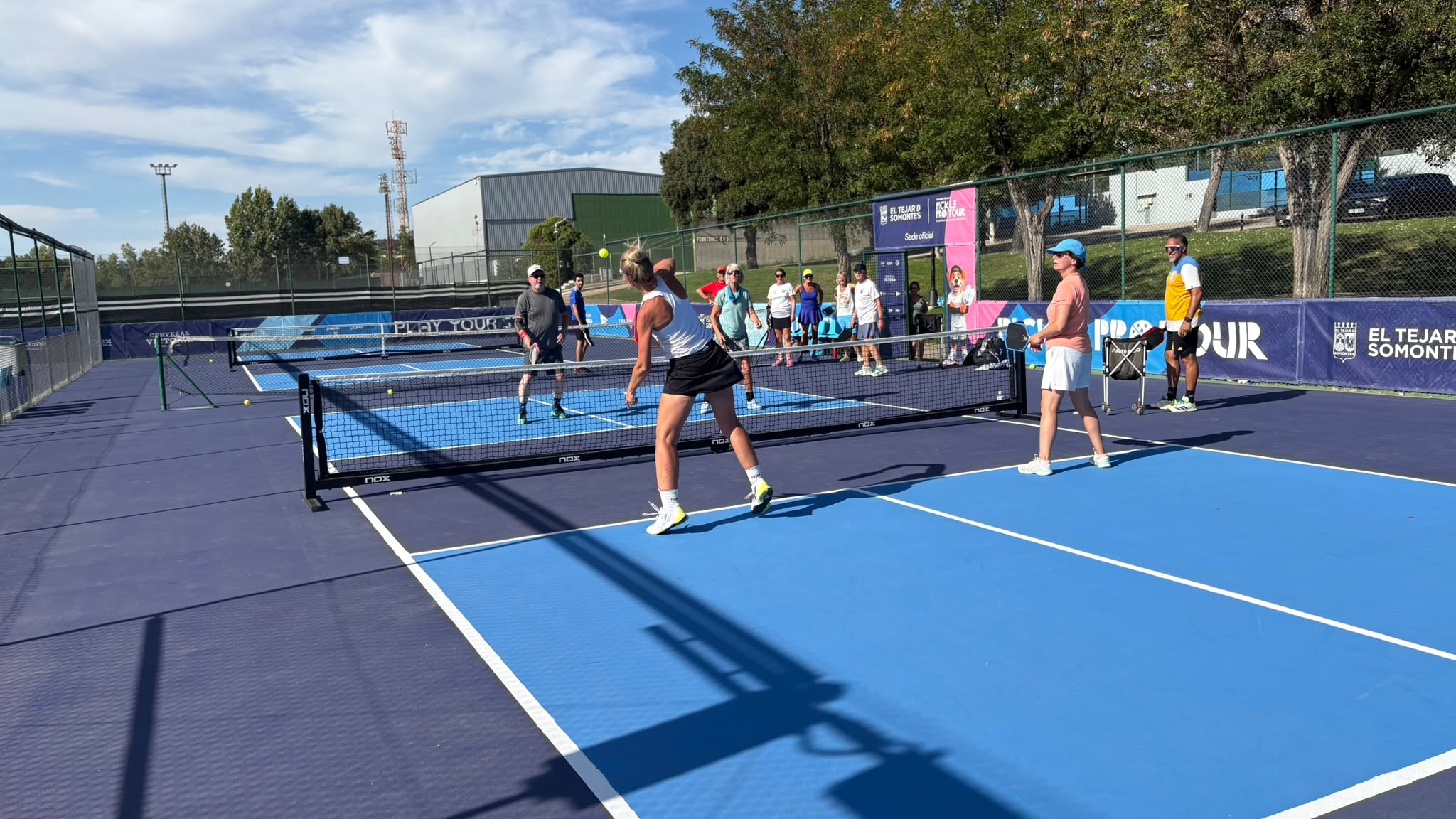 Madrid pickleball and group experience