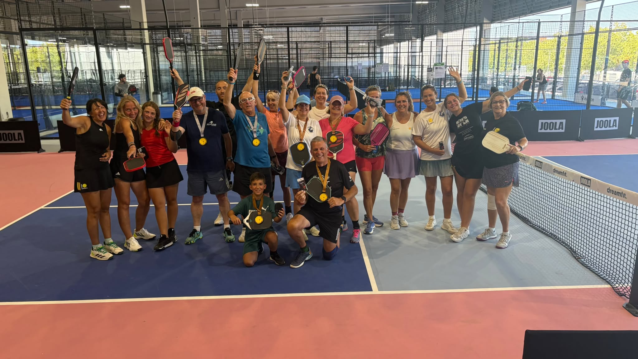 Madrid pickleball match play