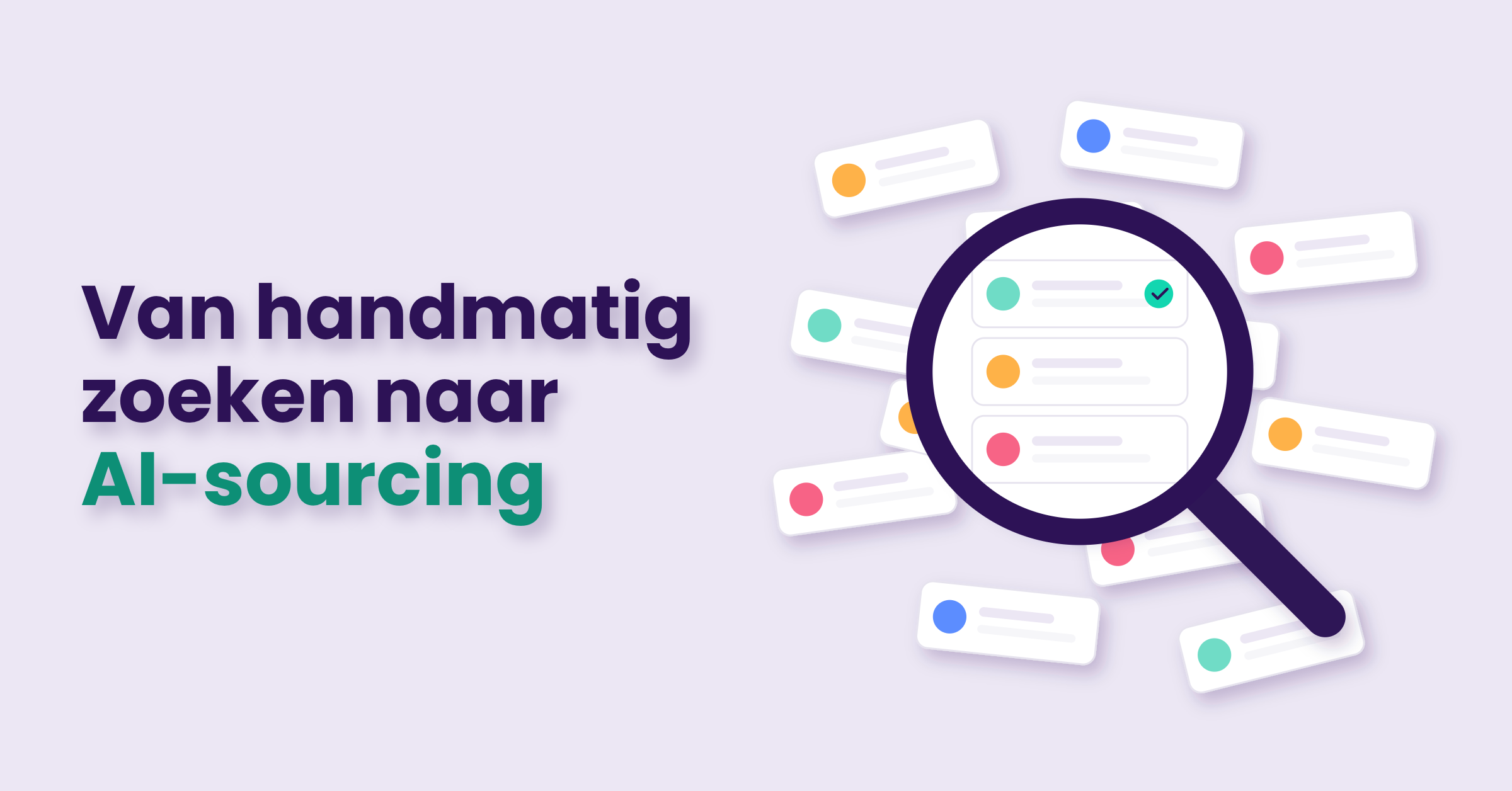 Van handmatig zoeken naar AI-sourcing: zo verandert het werk van de sourcer