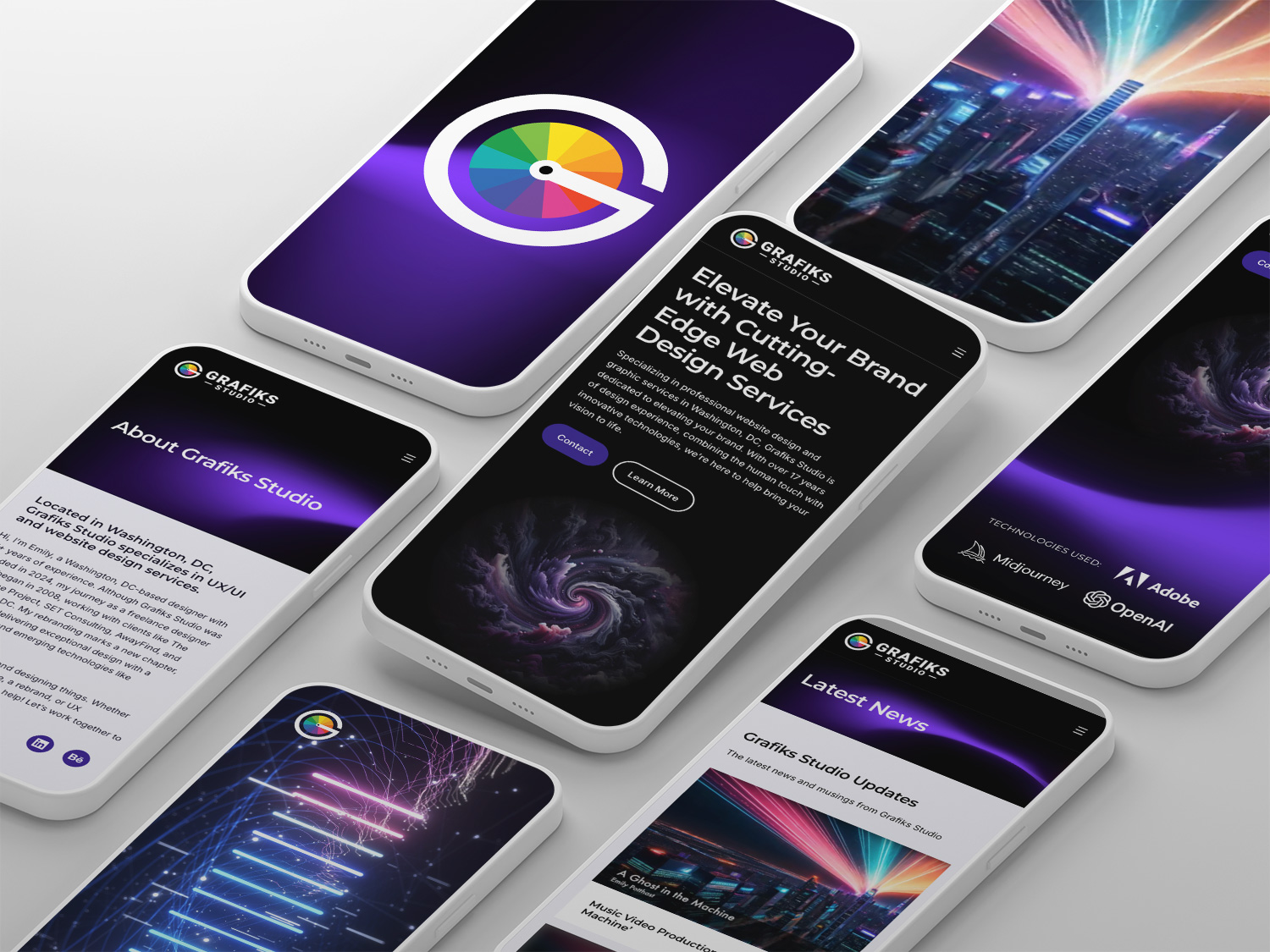 Grafiks Mobile Mockups