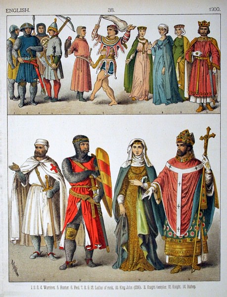 Medieval England Clothes