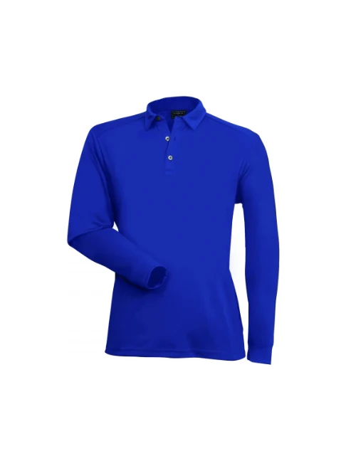 Freshen Polo L/S Men's in Royal Blue