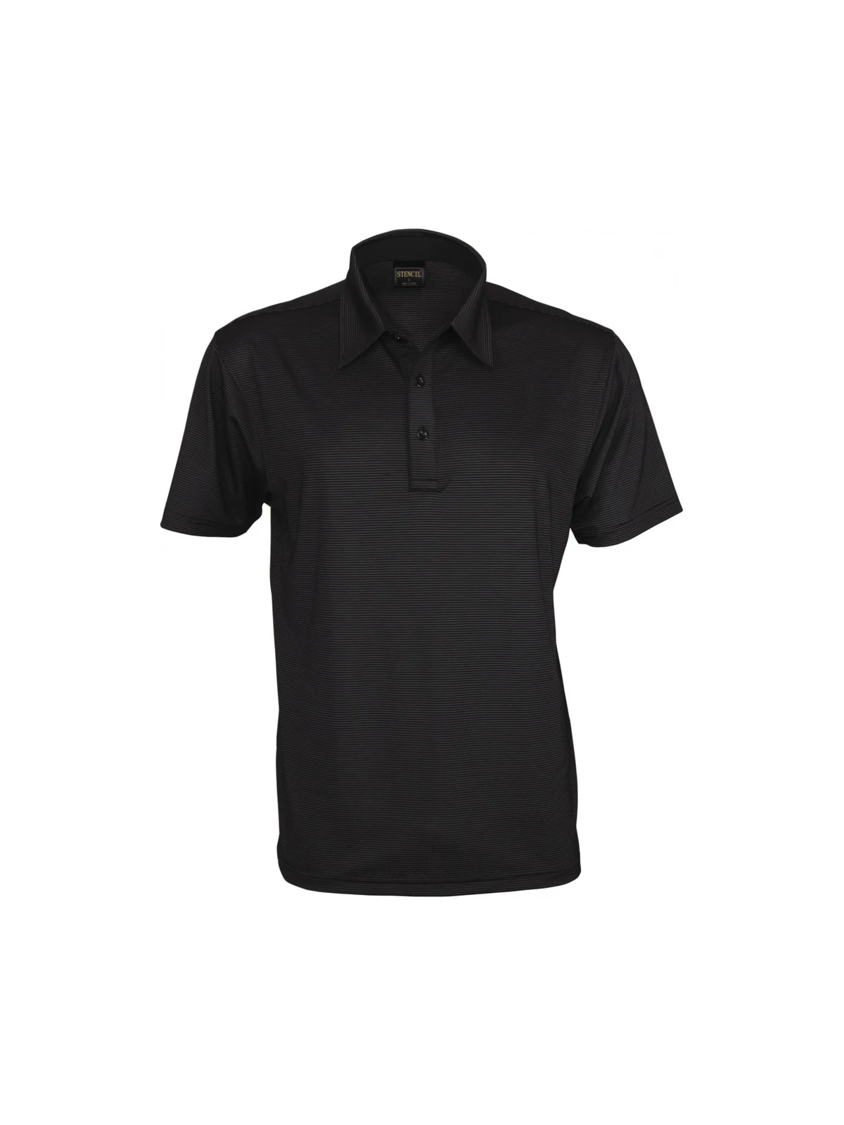 Silvertech Polo - Men's in Black/Silver