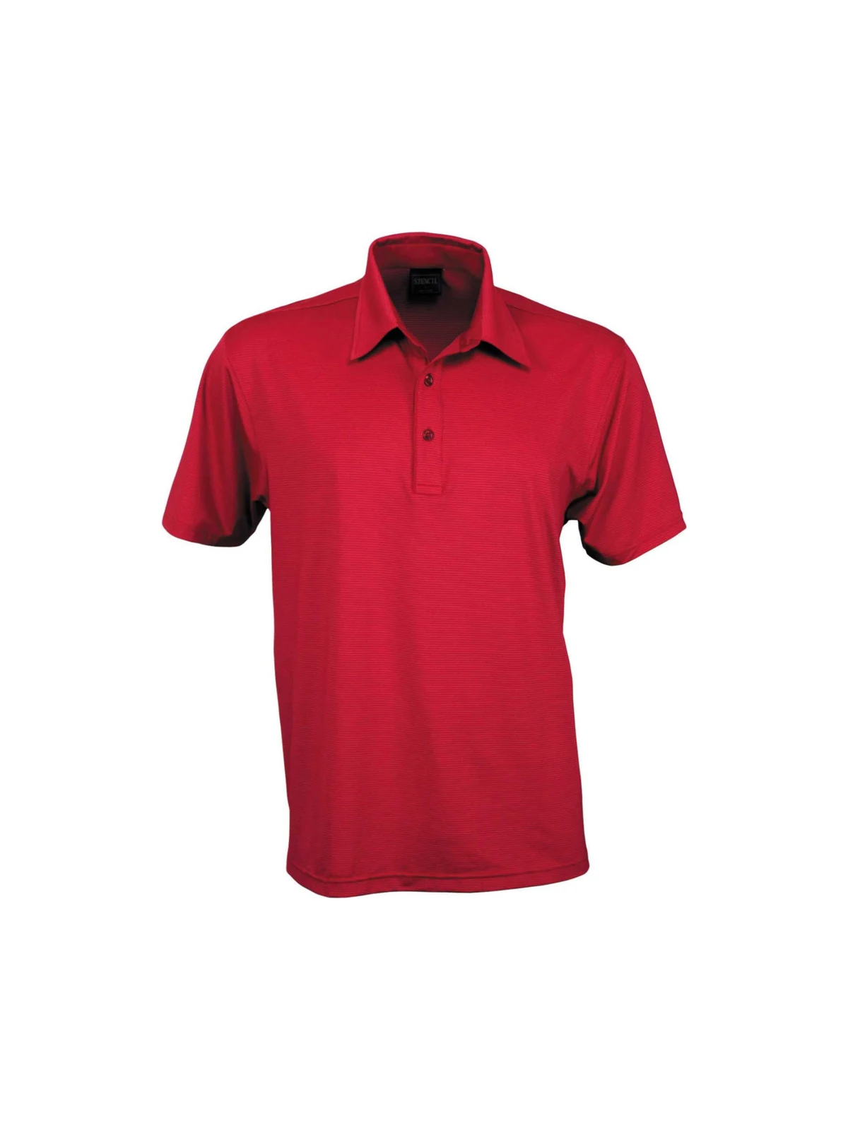 Silvertech Polo - Men's in Red/Silver