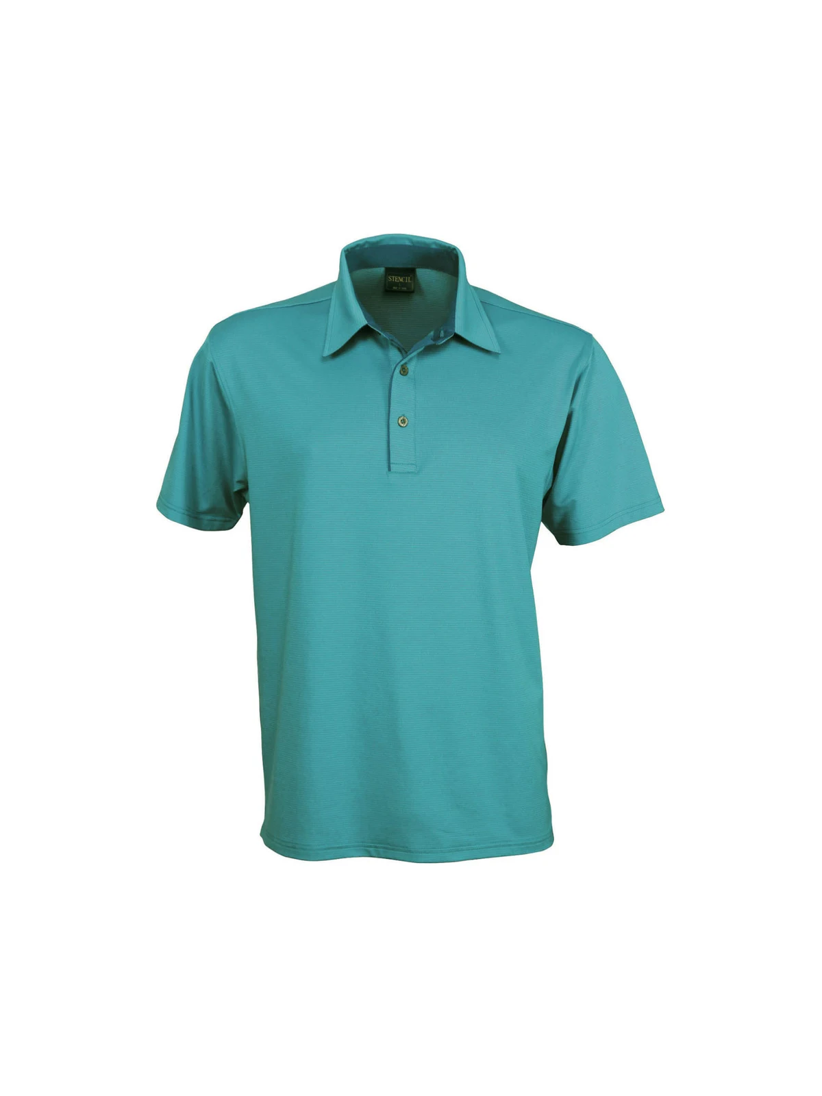 Silvertech Polo - Men's in Teal/Silver