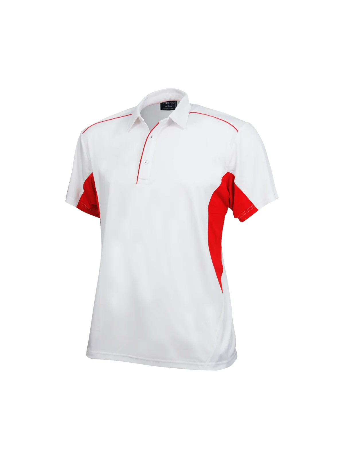 Freshen Polo Men's in White/Red