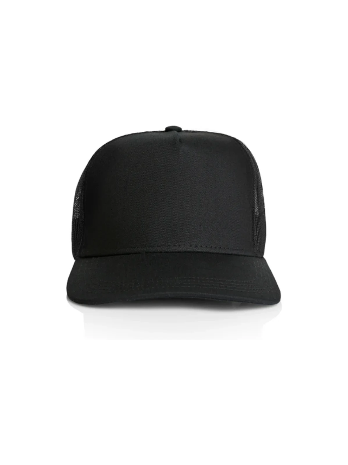 Trucker Cap in Black – front view