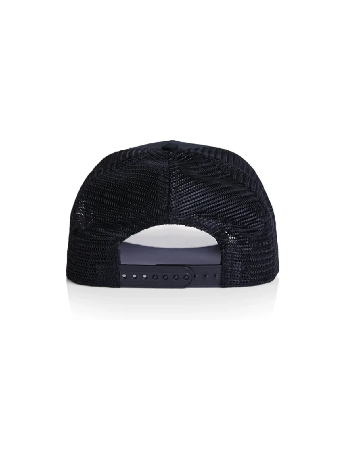 Trucker Cap in Navy – back view