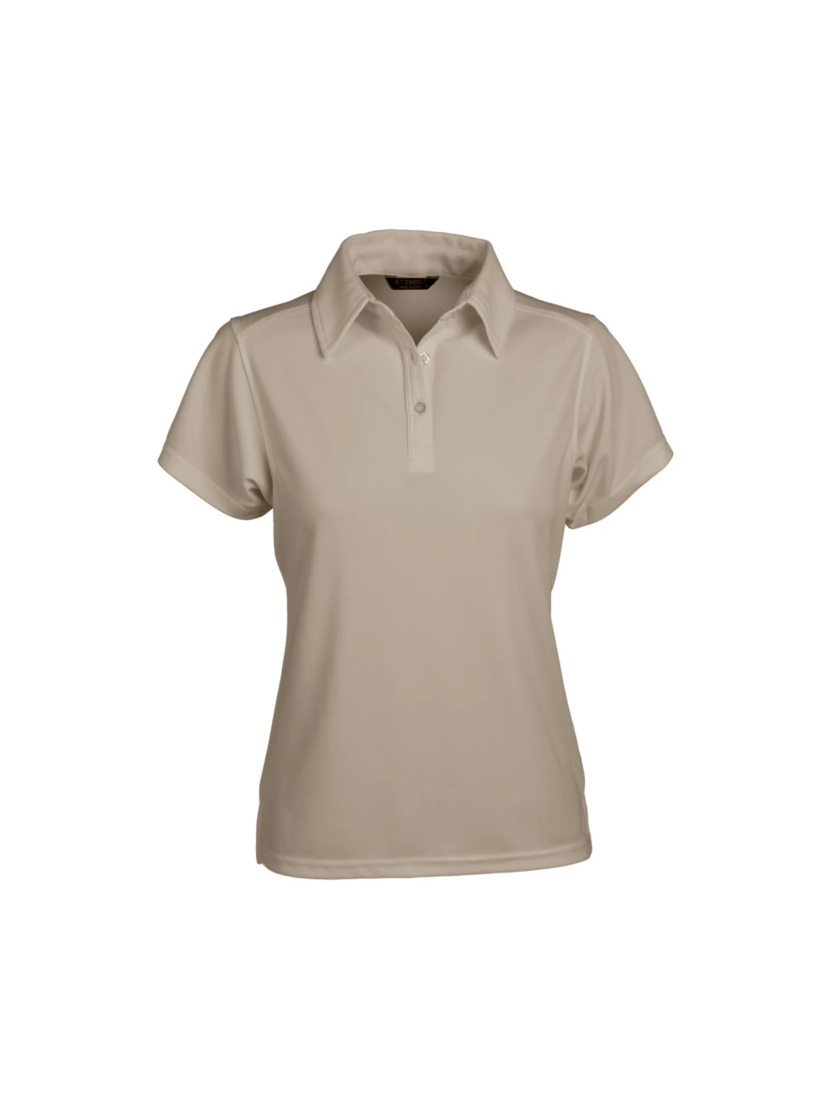 Glacier Ladies S/S Polos in Sandstone