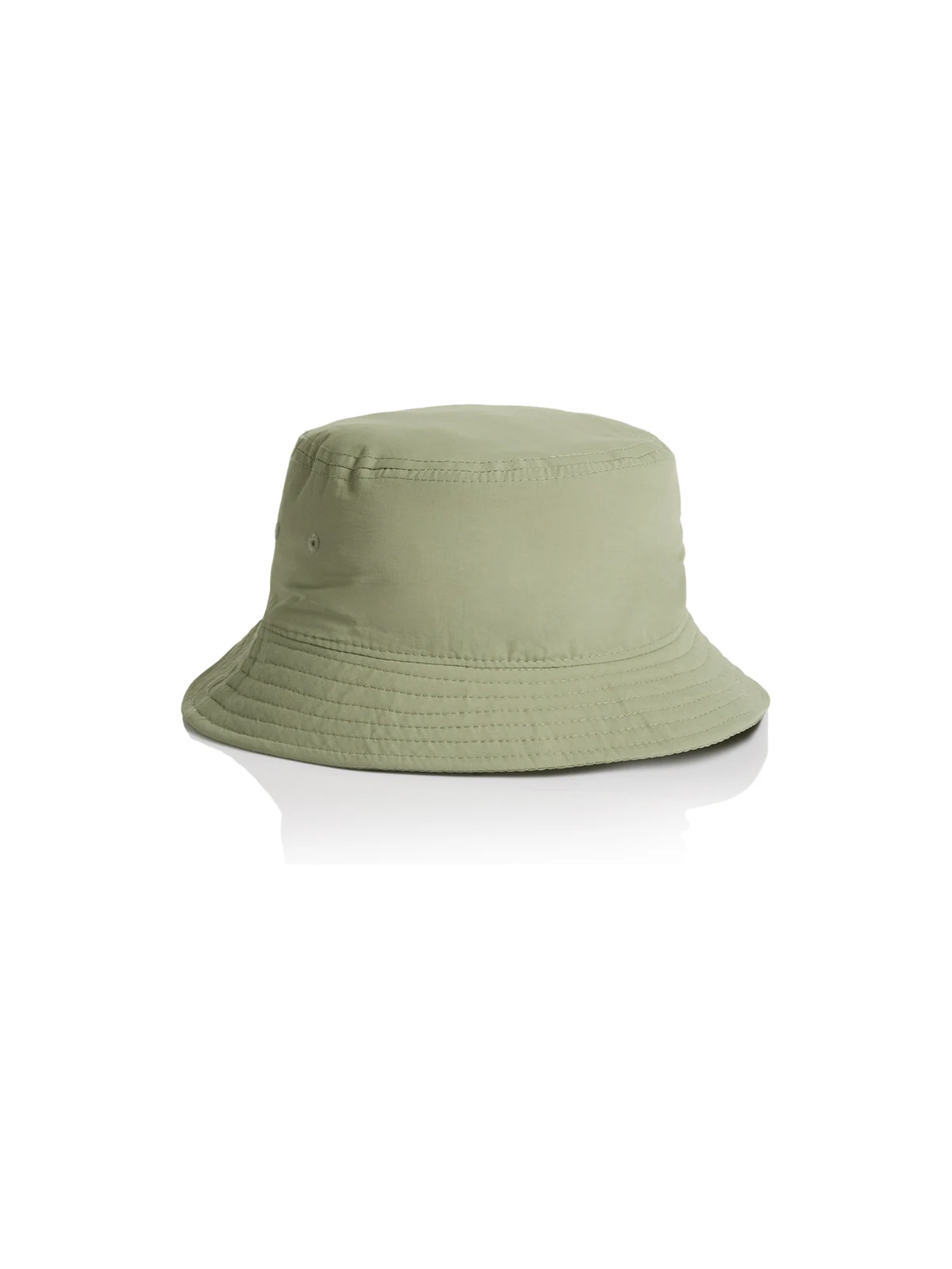 Nylon Bucket Hat in Pistachio – front view