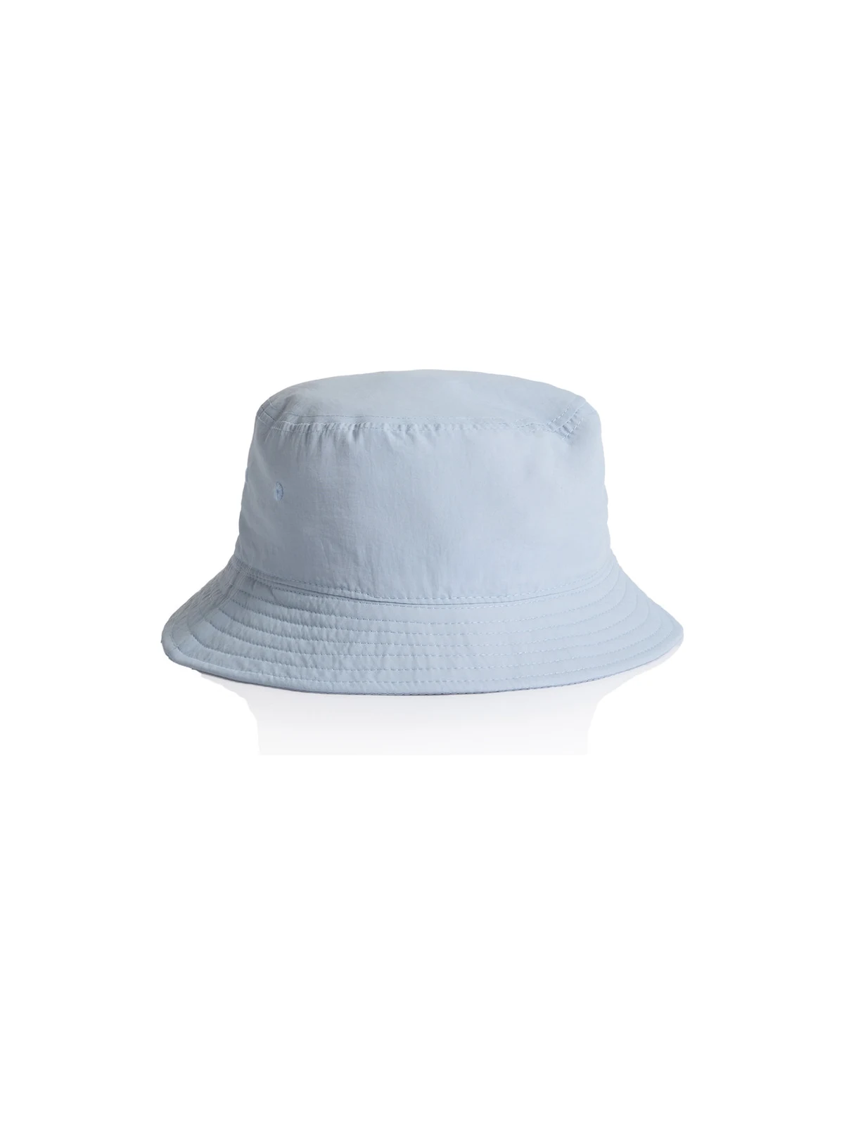 Nylon Bucket Hat in Powder – front view