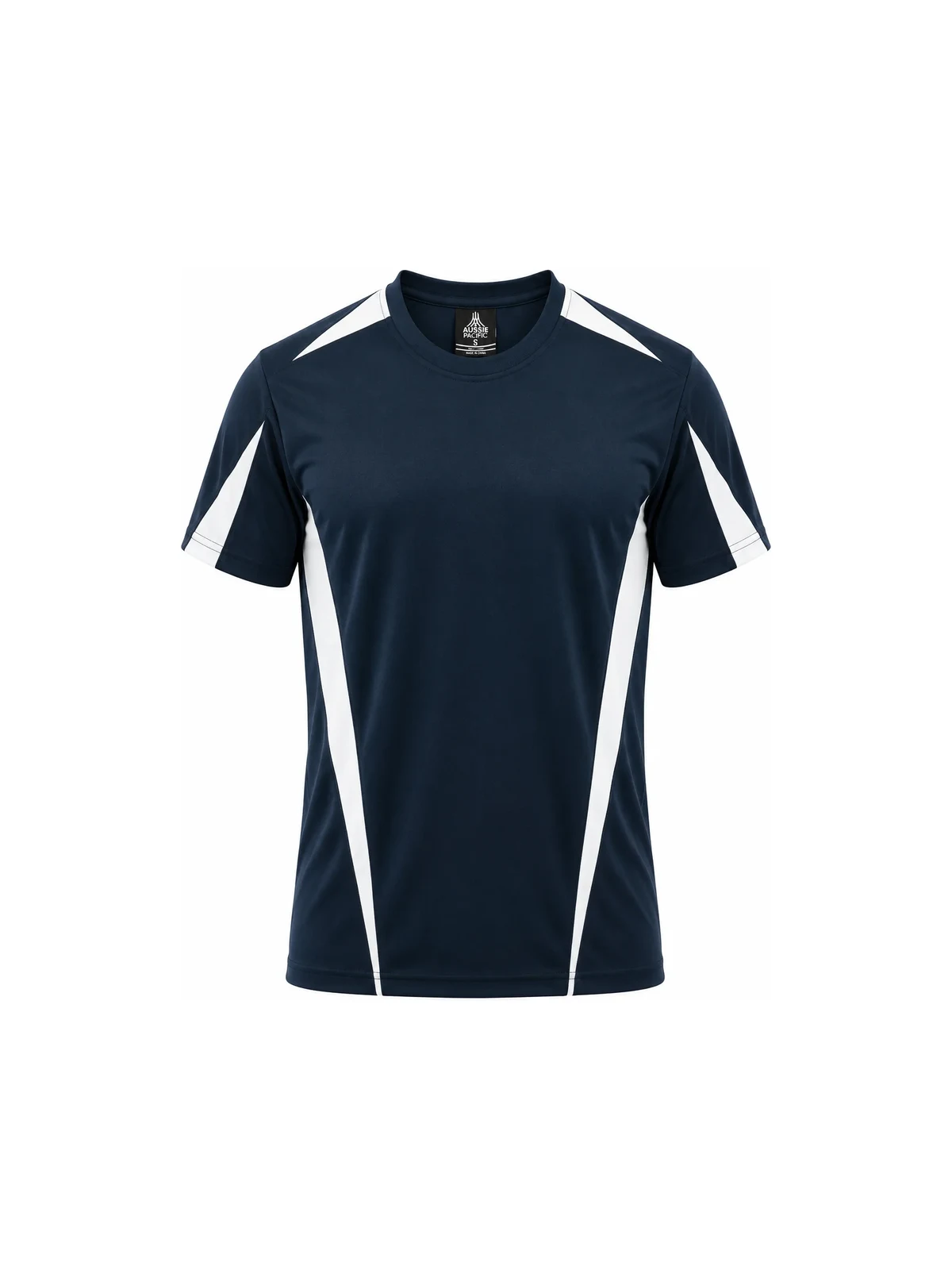 Eureka Men's Tees in Navy/White – front view