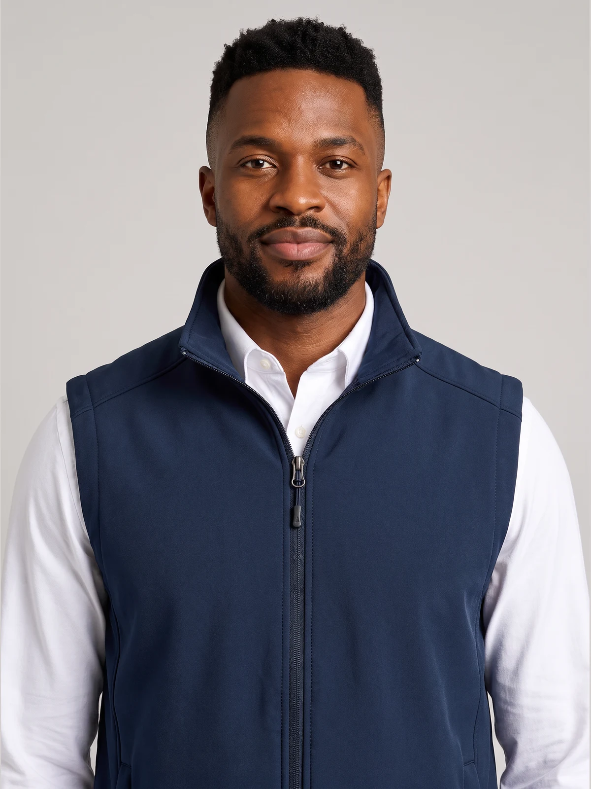 Selwyn Men's Vest – close-up detail
