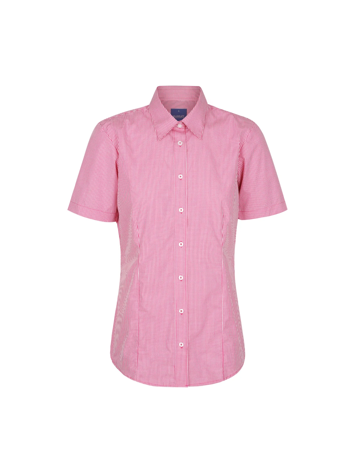 Women's Westgarth Gingham Short Sleeve Shirt in Crimson