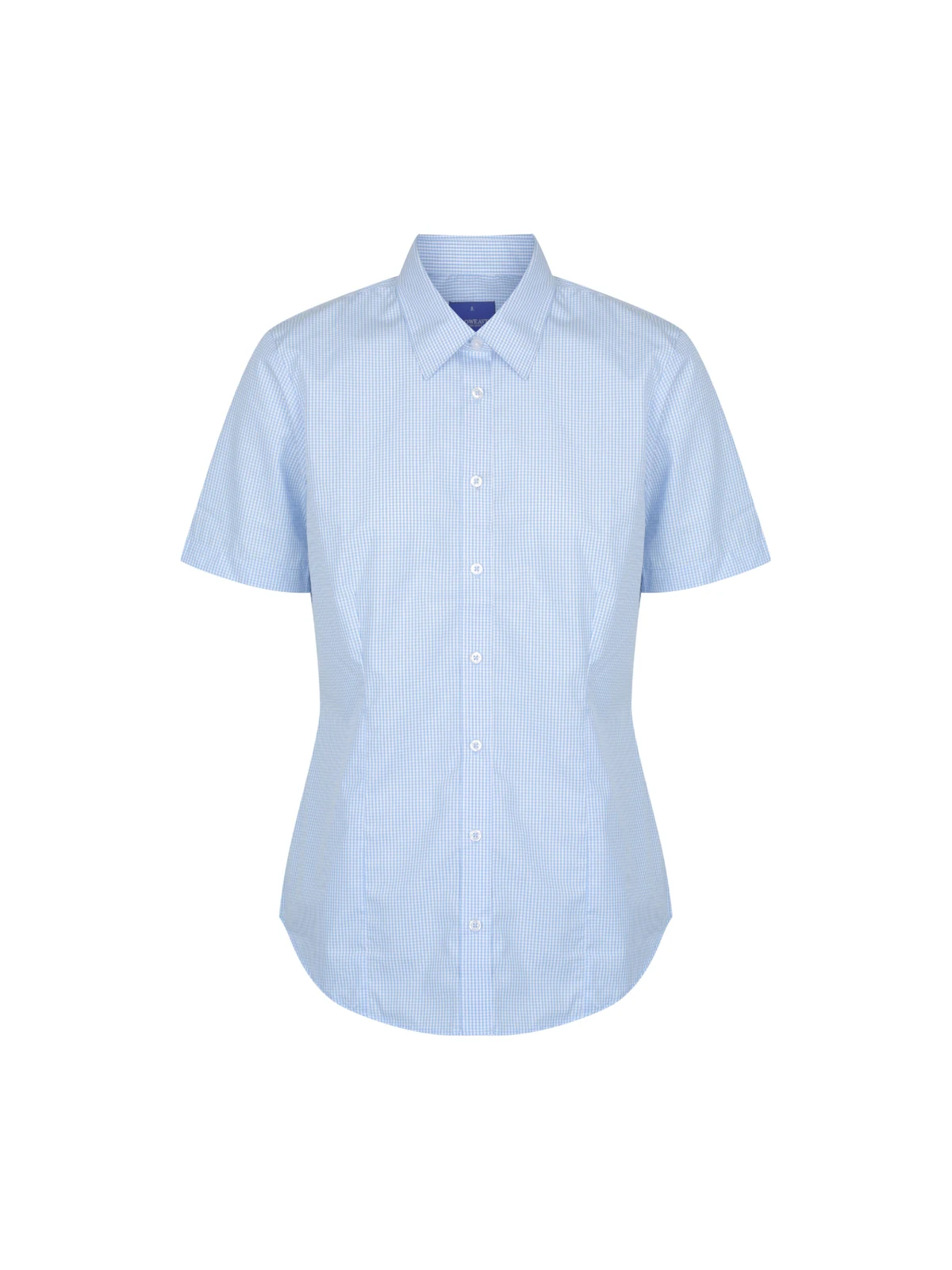 Women's Westgarth Gingham Short Sleeve Shirt in Sky