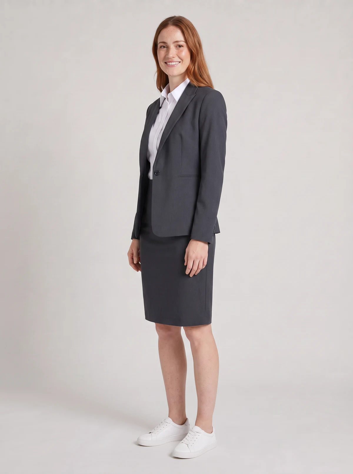 Women's Washable Pencil Skirt – side view