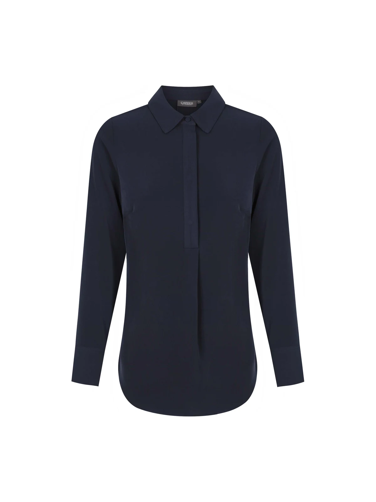 Quinn Top in Navy – front view