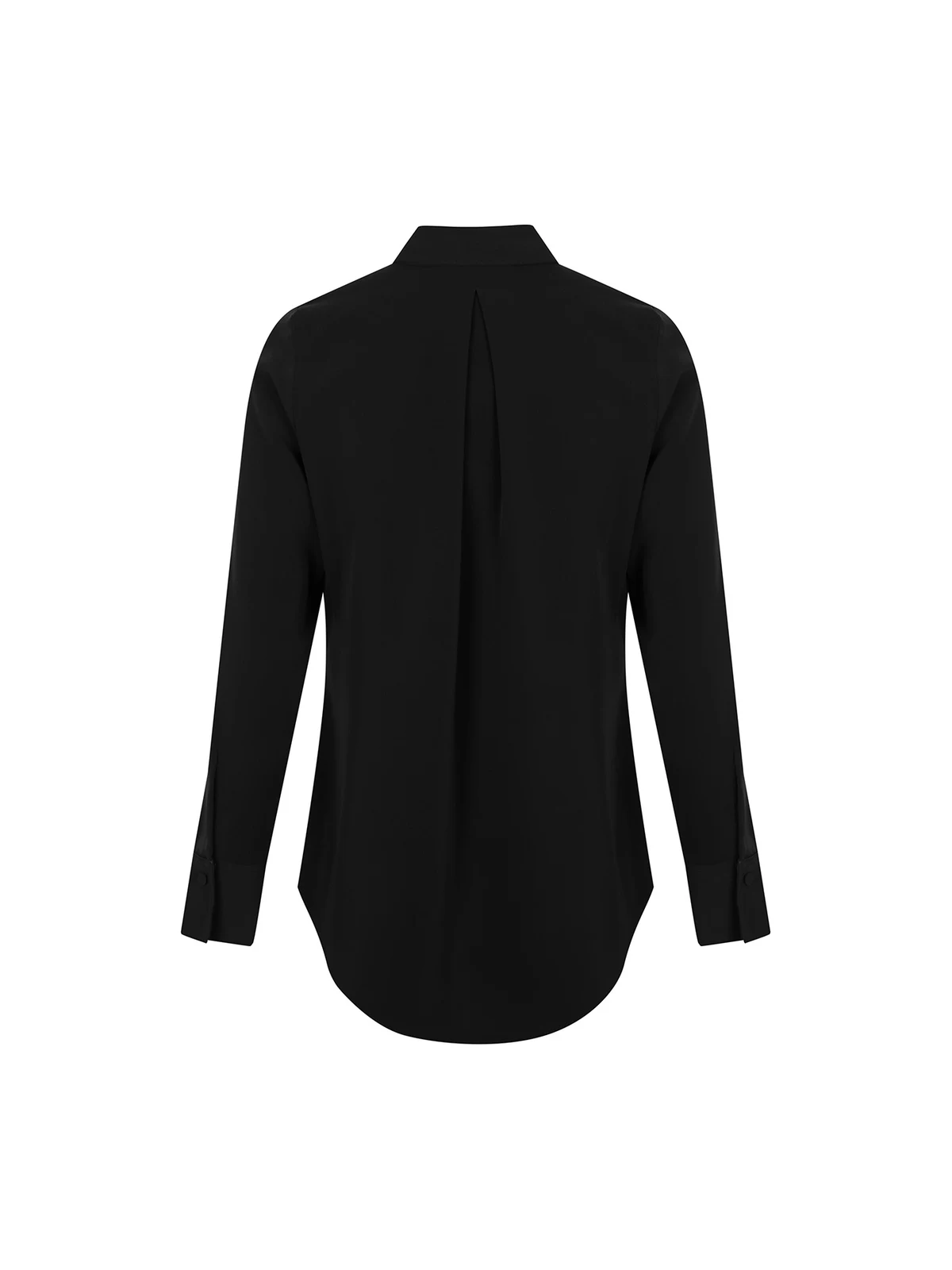 Quinn Top in Black – back view