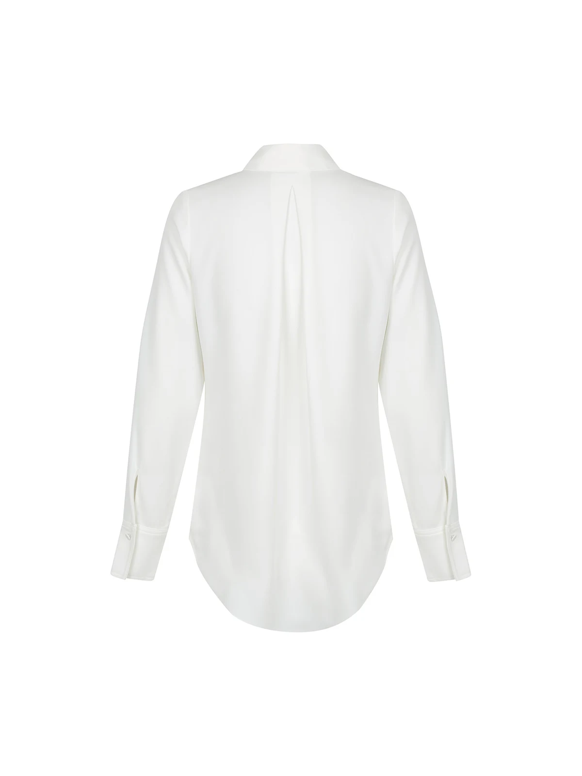 Quinn Top in Ivory – back view