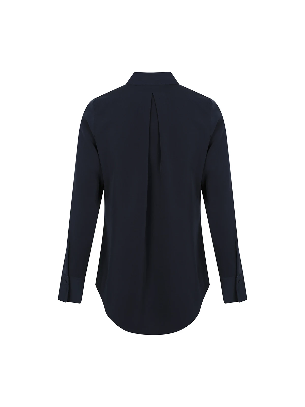 Quinn Top in Navy – back view