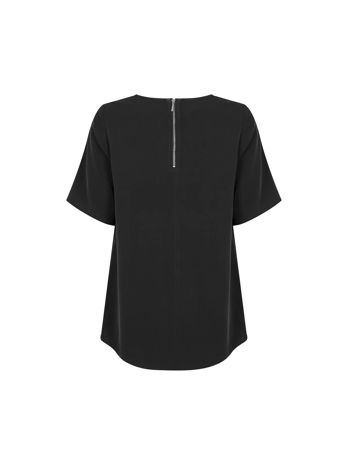 Taylor Top in Black – back view