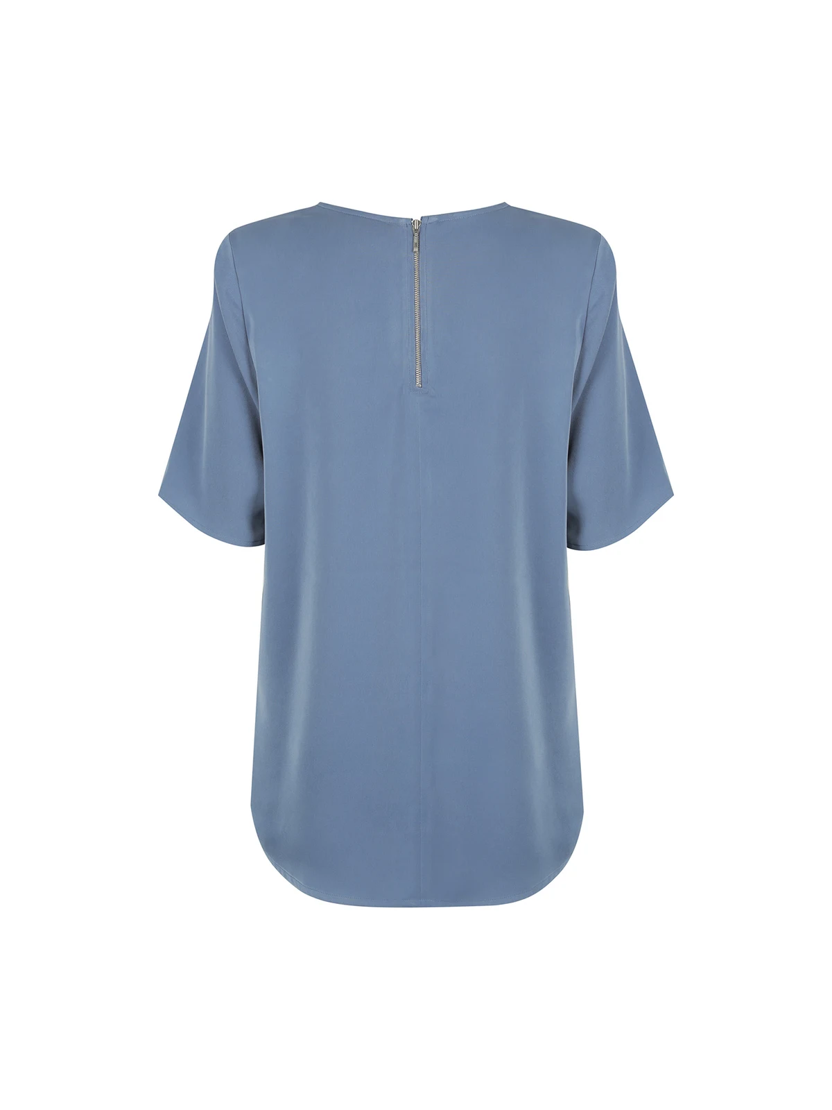 Taylor Top in Denim – back view