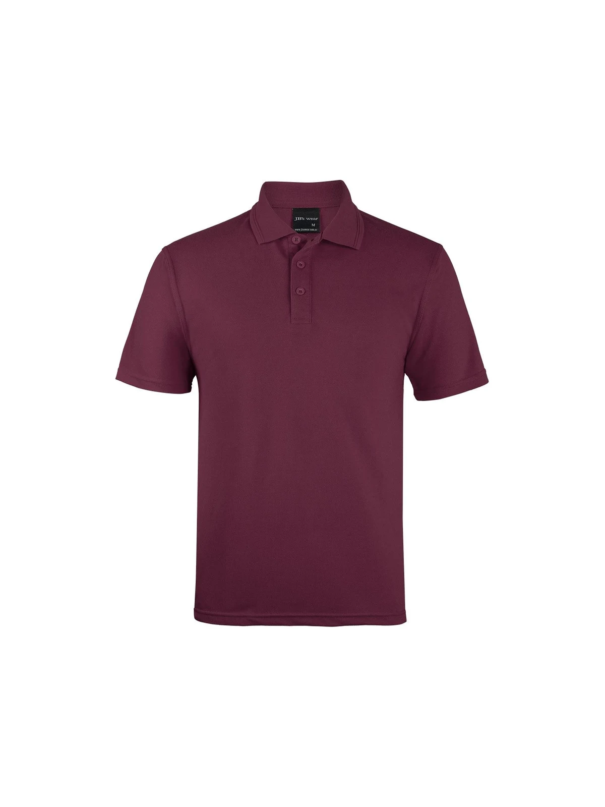 210 Polo in Maroon – front view