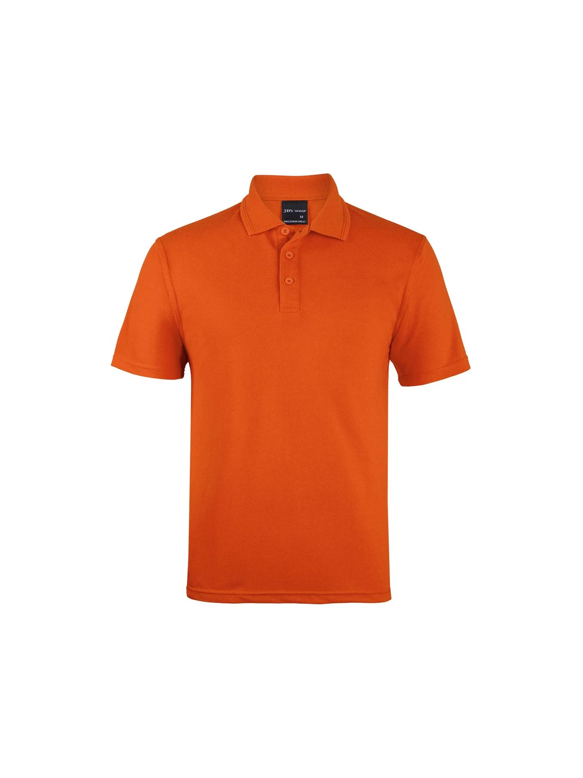210 Polo in Orange – front view