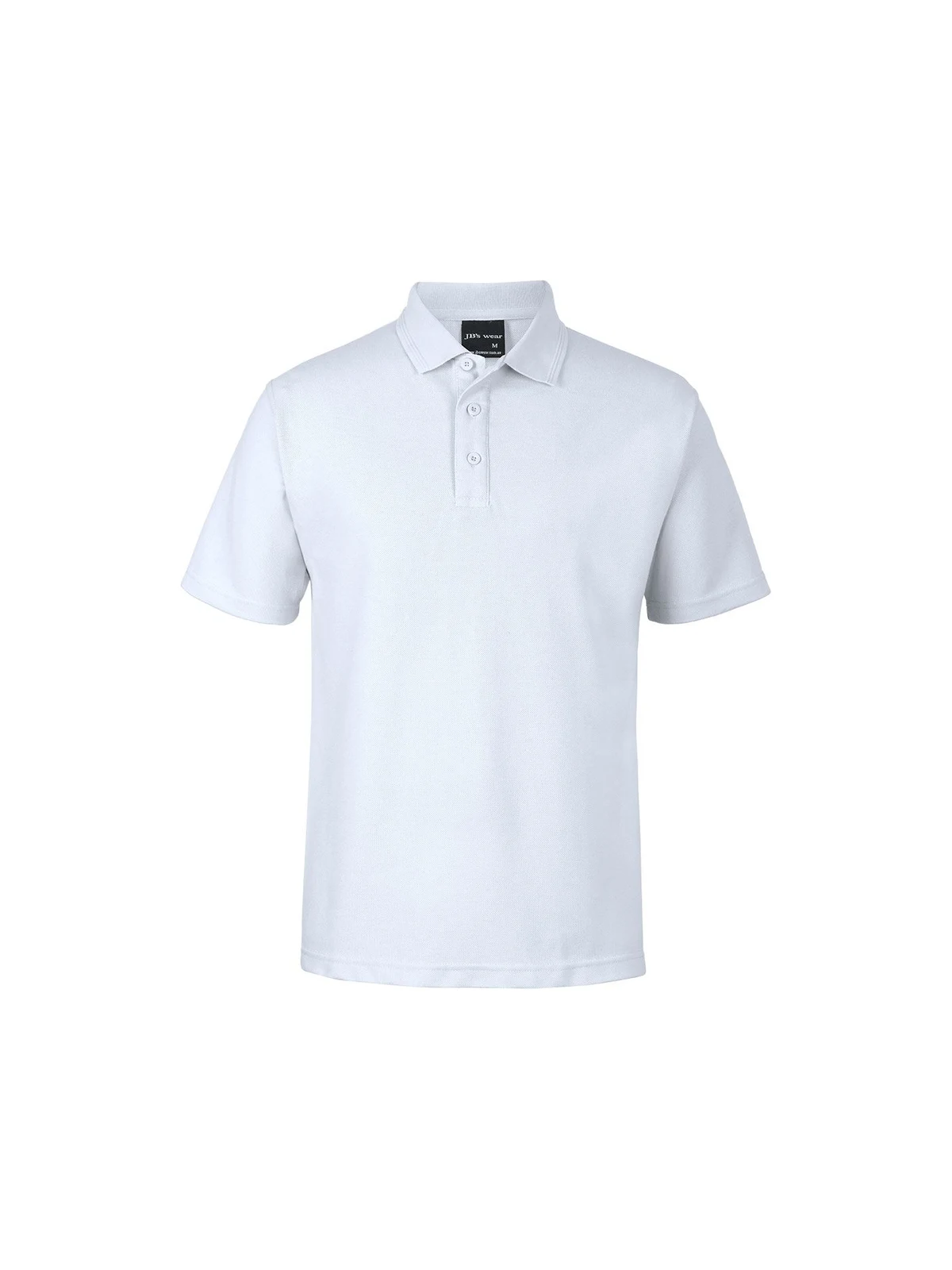 210 Polo in White – front view